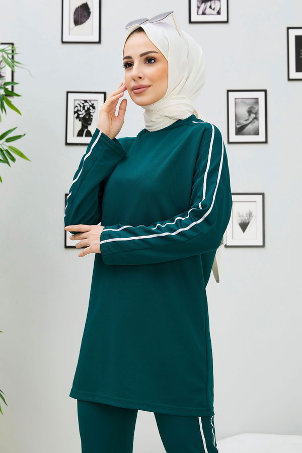 Tunik Pantolon Yeşil - 11336