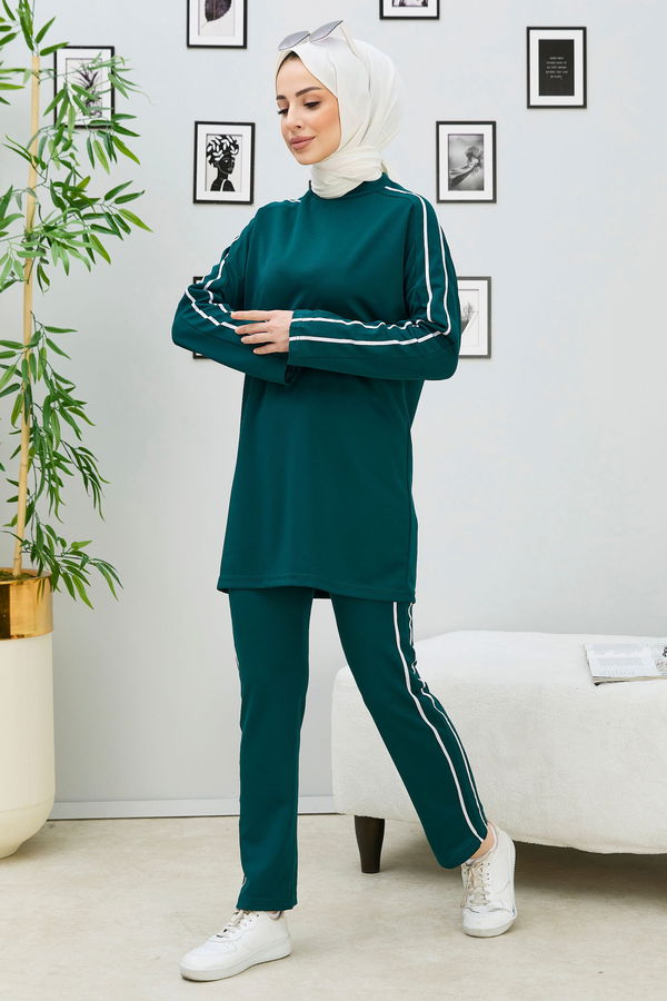 Tunik Pantolon Yeşil - 11336