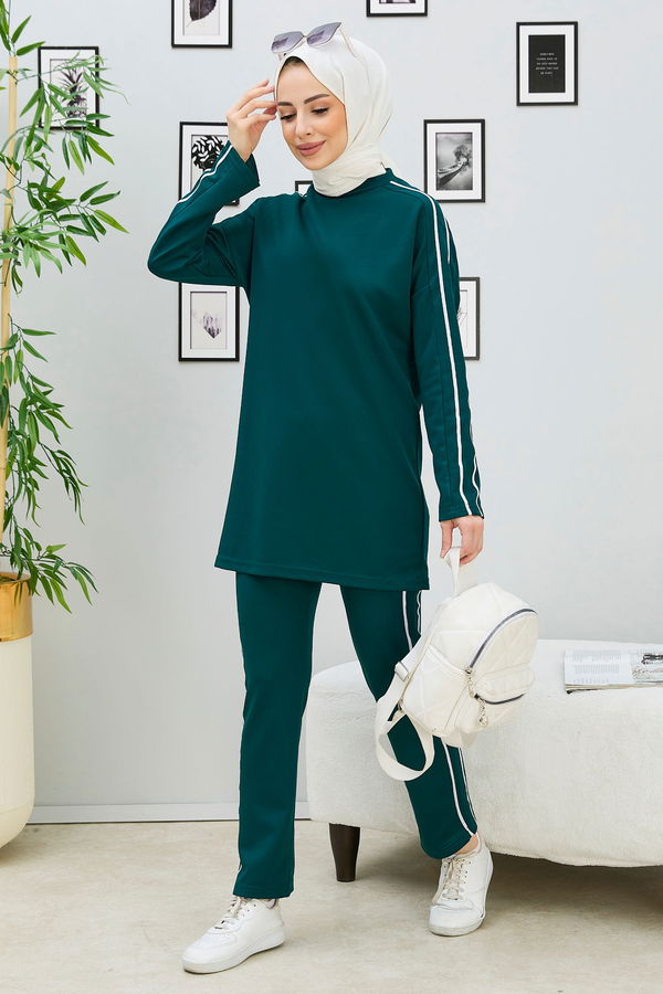 Tunik Pantolon Yeşil - 11336