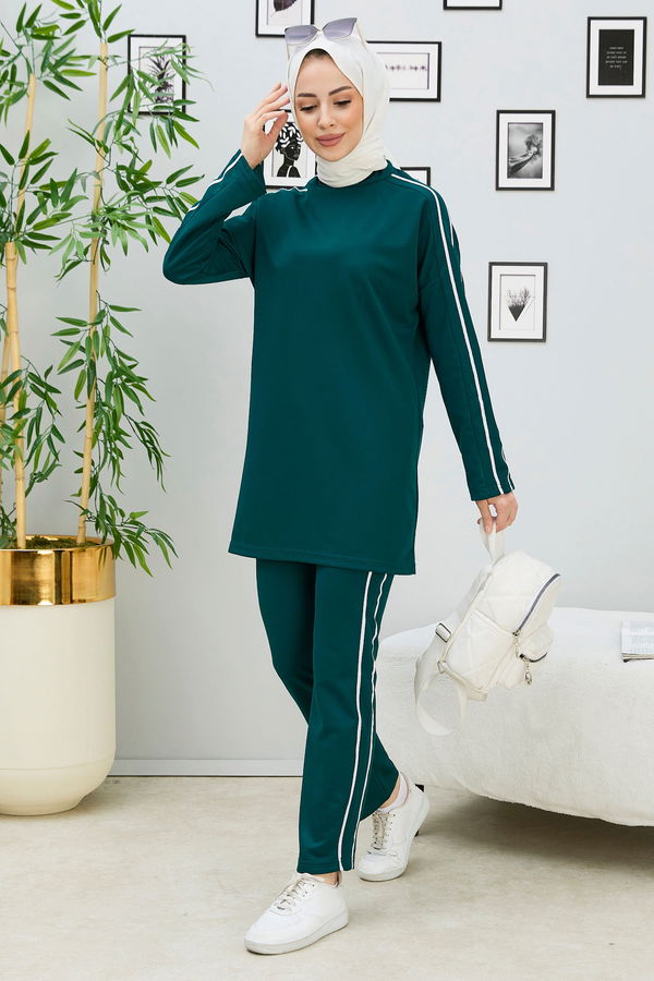 Tunik Pantolon Yeşil - 11336