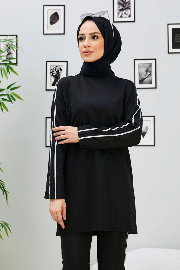Tunik Pantolon Siyah - 11336