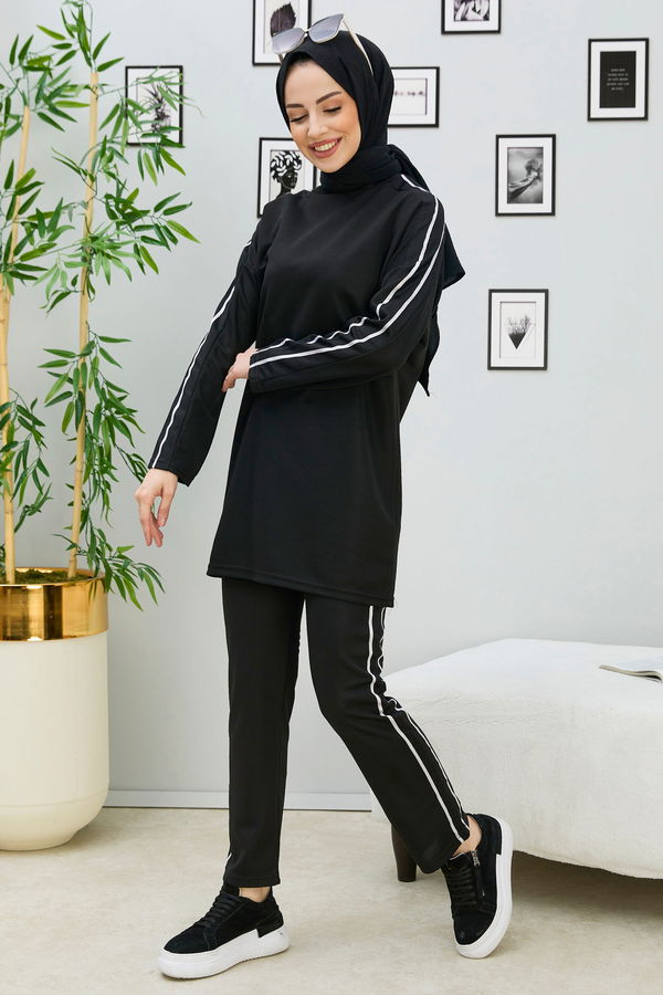 Tunik Pantolon Siyah - 11336