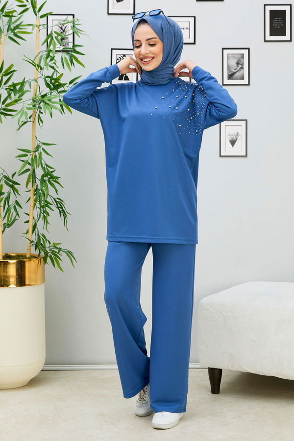 Tunik Pantolon Mavi - 11333 MAVİ