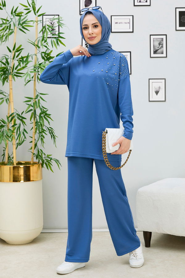 Tunik Pantolon Mavi - 11333 MAVİ