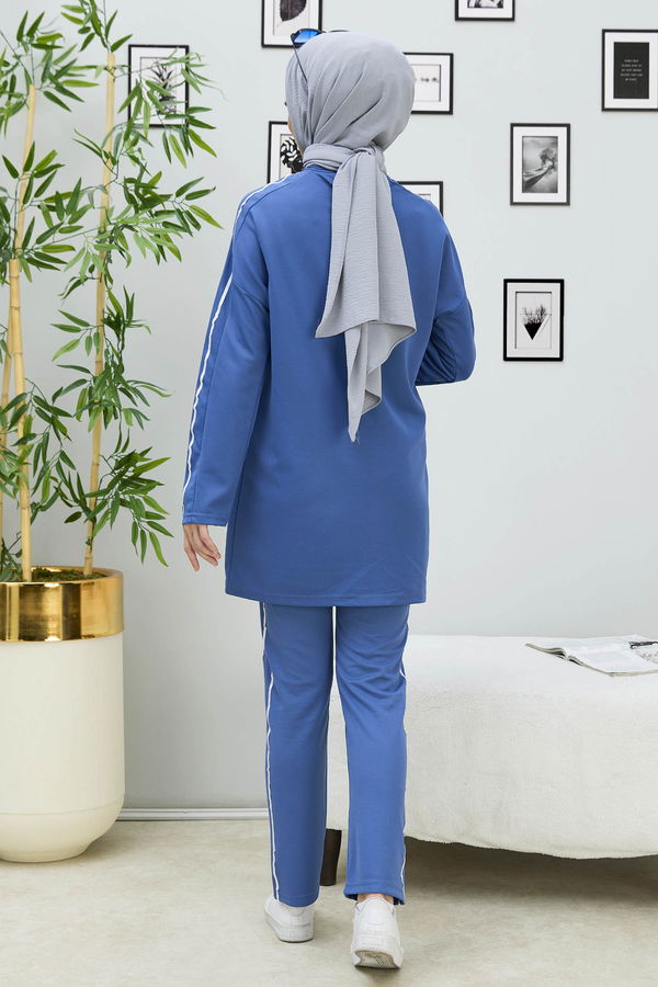 Tunik Pantolon Mavi - 11336