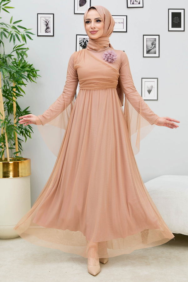 Abiye Elbise Vizon - 10304