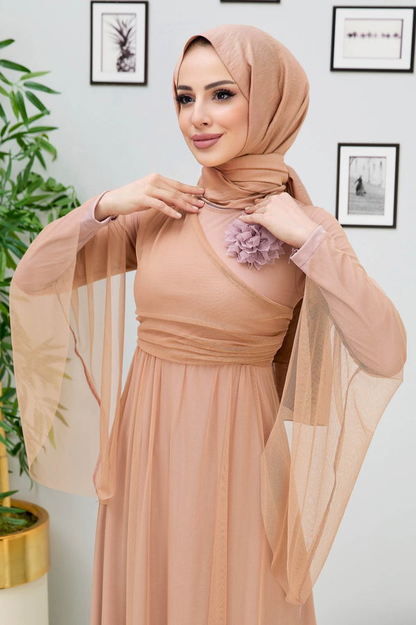 Abiye Elbise Vizon - 10304
