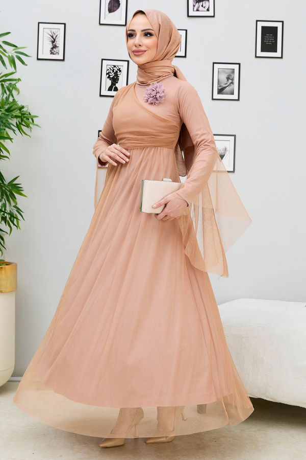 Abiye Elbise Vizon - 10304
