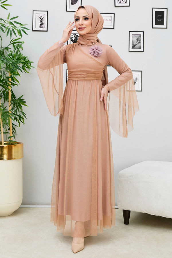 Abiye Elbise Vizon - 10304