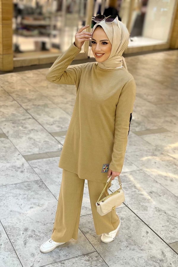Tunik Pantolon Vizon - 11186 VİZON
