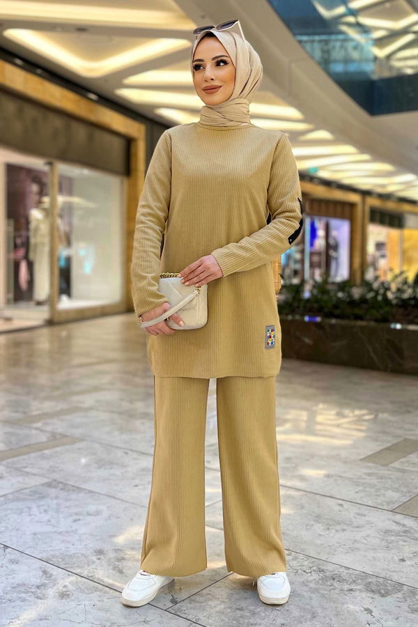 Tunik Pantolon Vizon - 11186 VİZON
