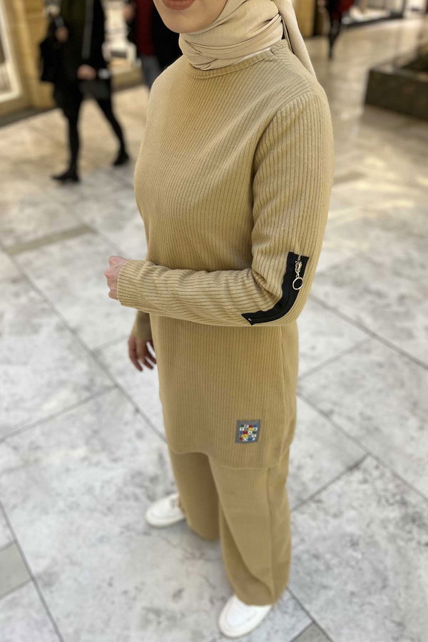 Tunik Pantolon Vizon - 11186 VİZON