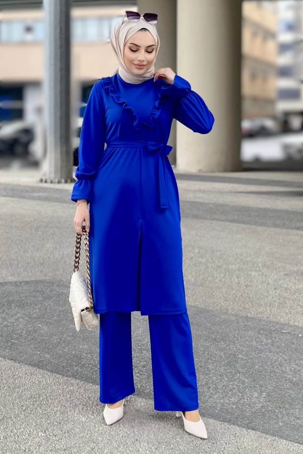 Tunik+Pantolon Mavi - 11328 MAVİ