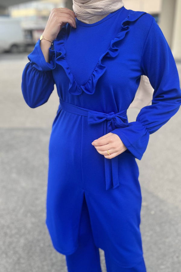 Tunik+Pantolon Mavi - 11328 MAVİ