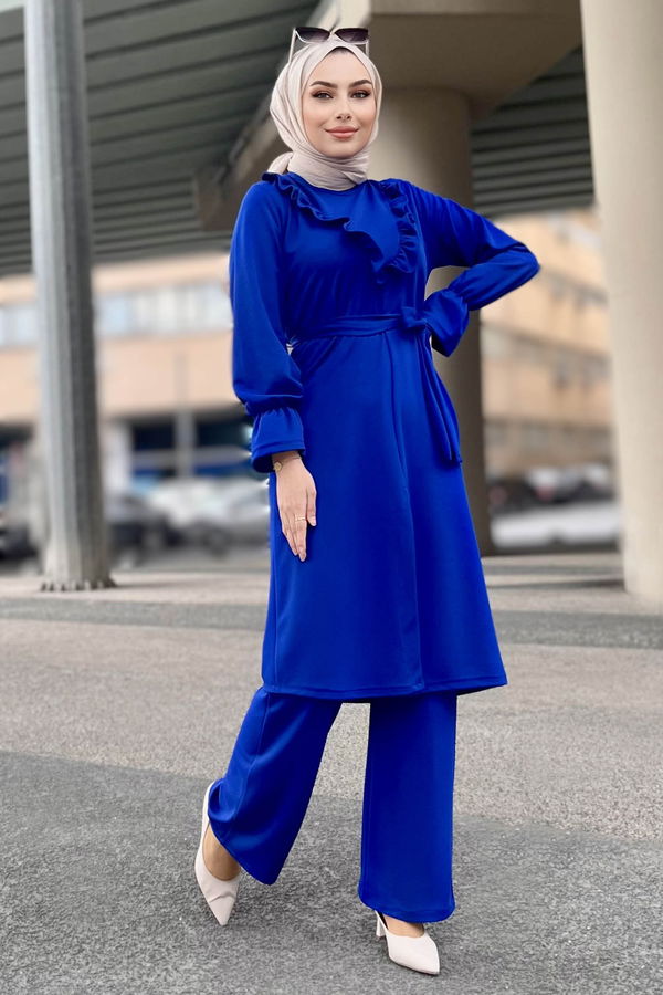 Tunik+Pantolon Mavi - 11328 MAVİ