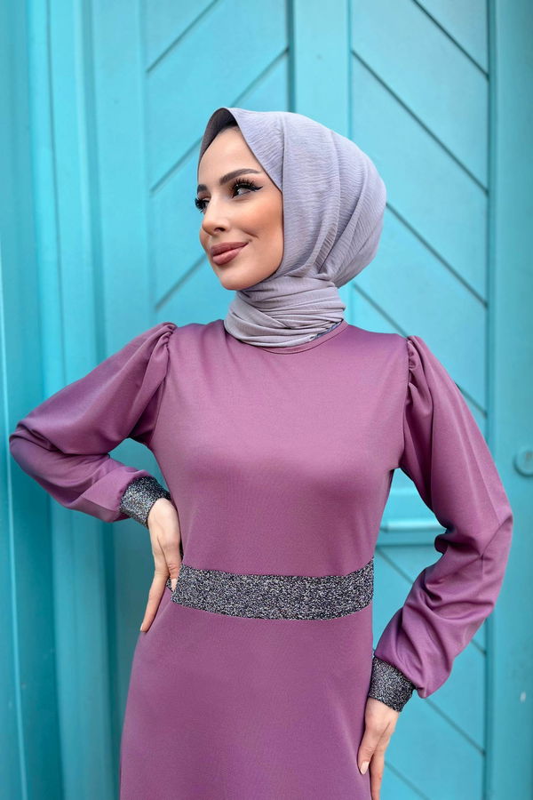 Elbise Lila - 11361
