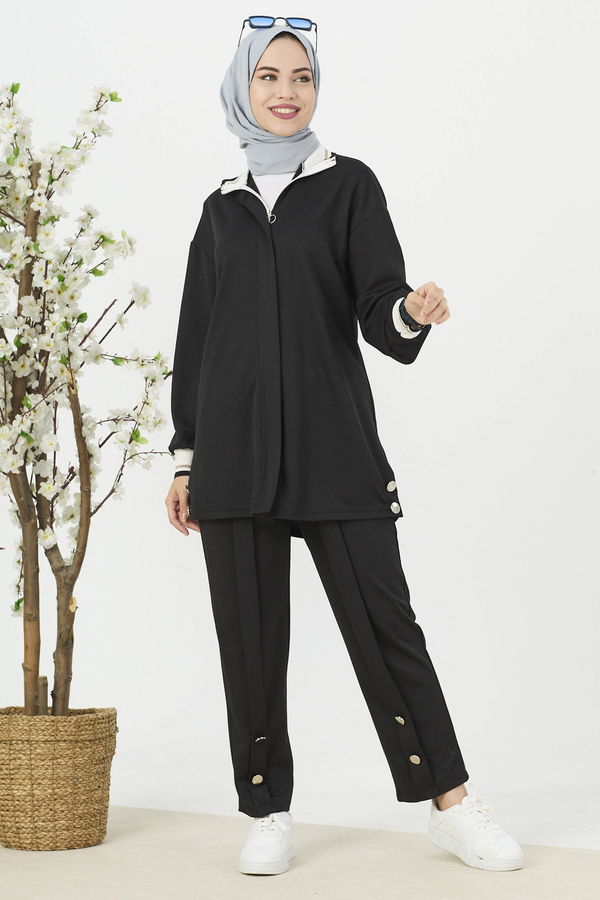 Tunik Pantolon Siyah - 11028