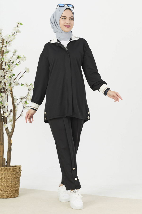 Tunik Pantolon Siyah - 11028