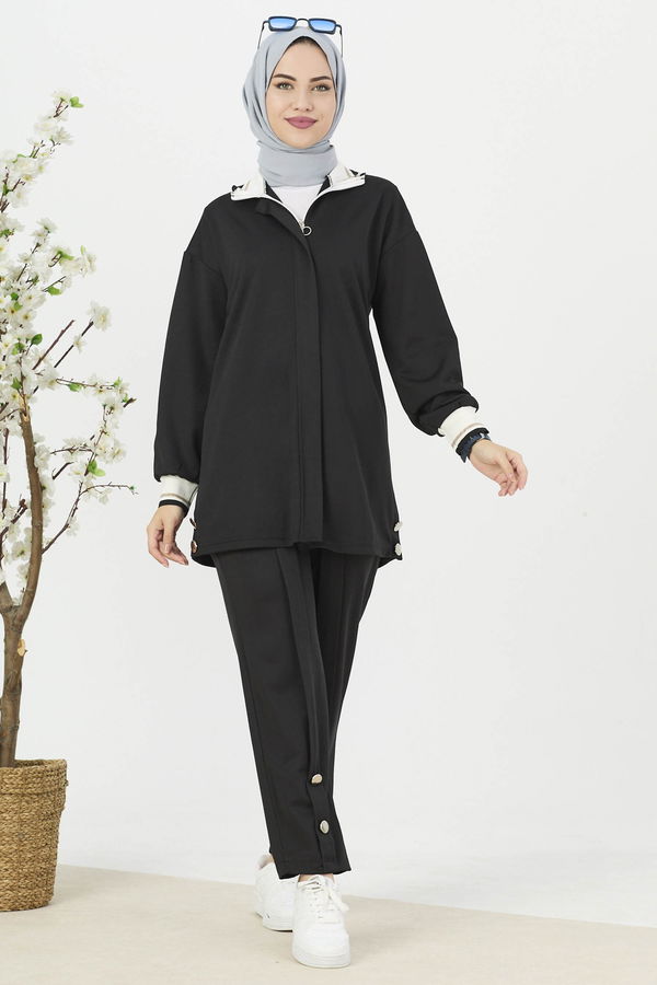 Tunik Pantolon Siyah - 11028