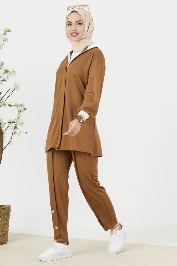 Tunik Pantolon Taba - 11028