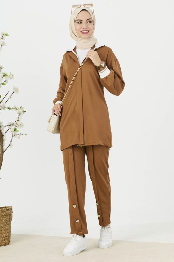 Tunik Pantolon Taba - 11028
