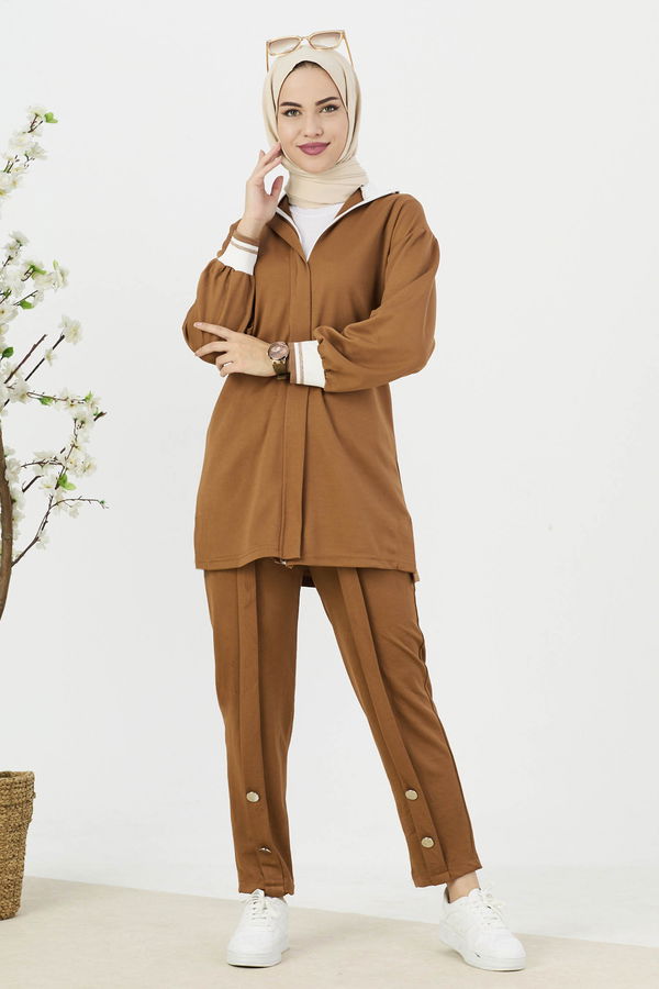 Tunik Pantolon Taba - 11028