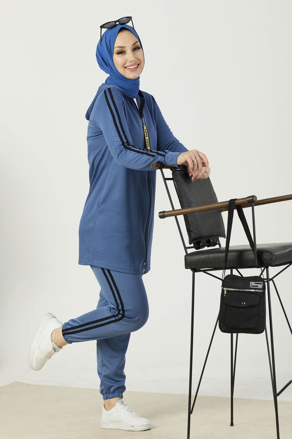 Tunik Pantolon Mavi - 11049
