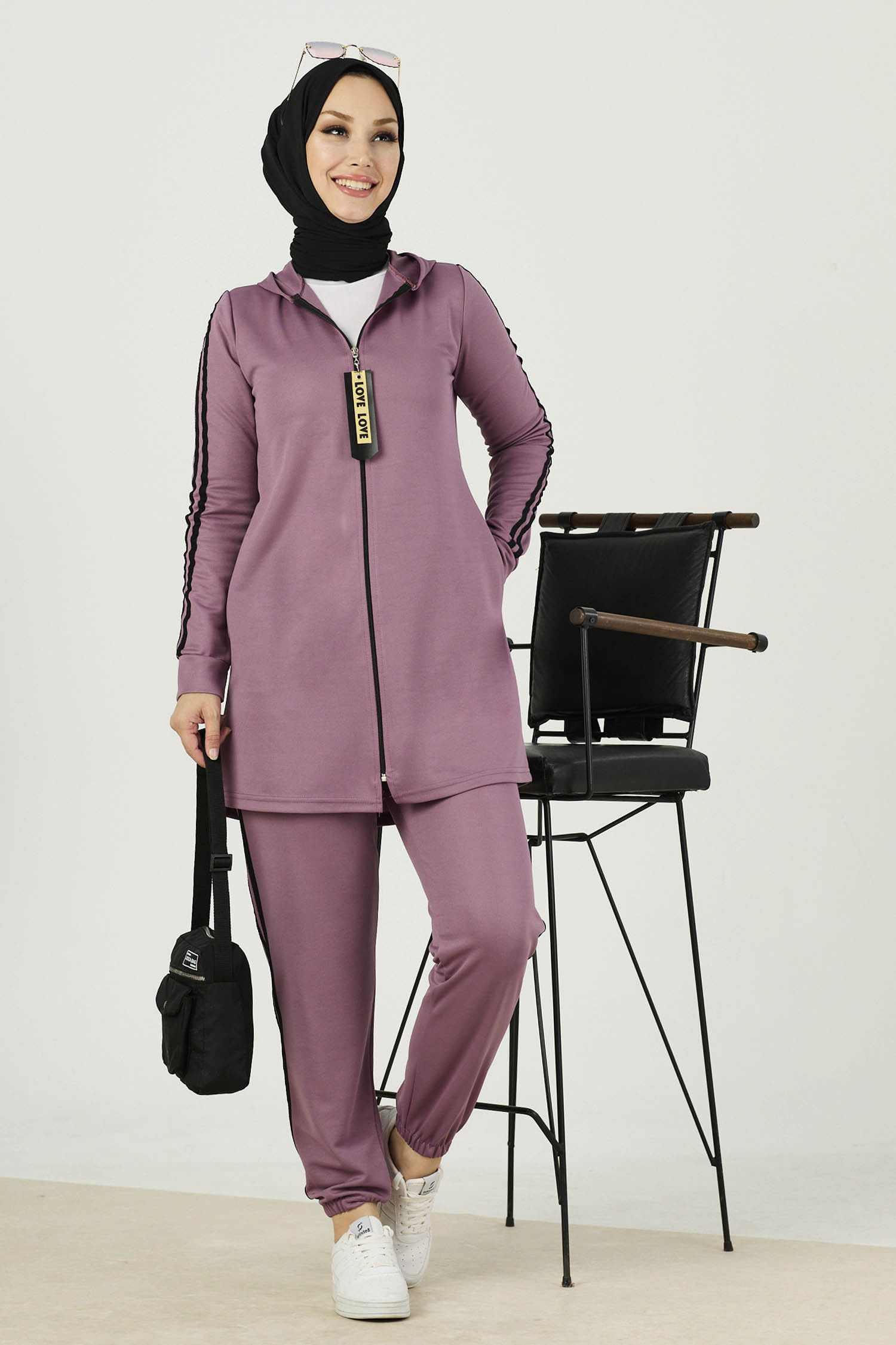 Tunik Pantolon Lila - 11049