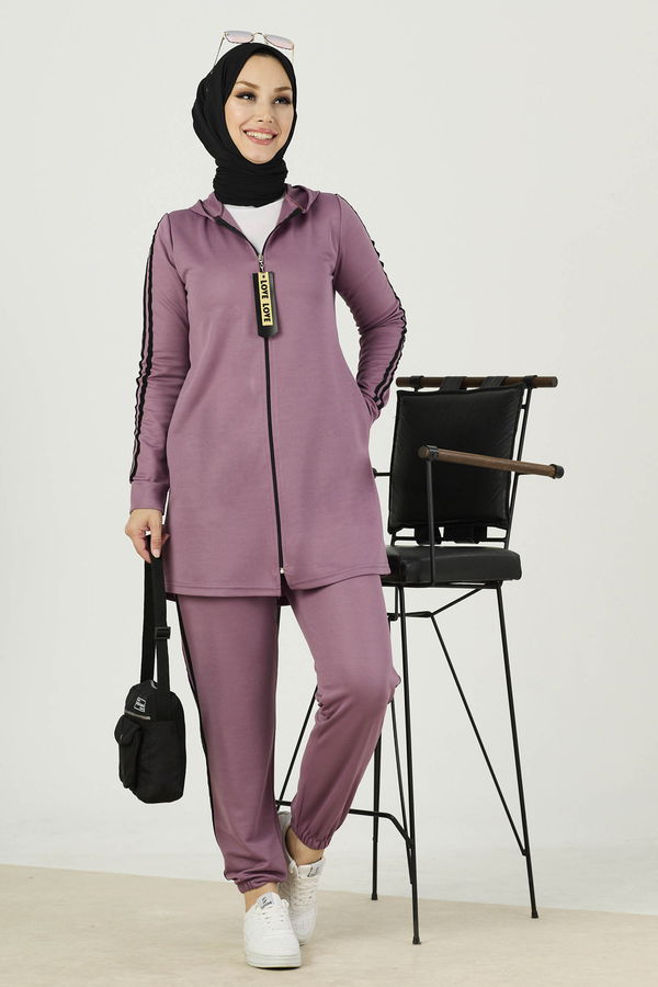 Tunik Pantolon Lila - 11049