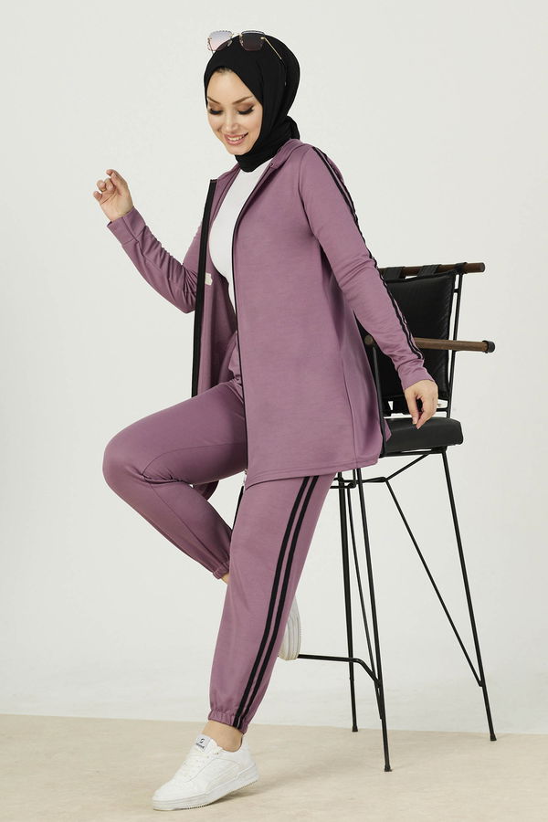 Tunik Pantolon Lila - 11049