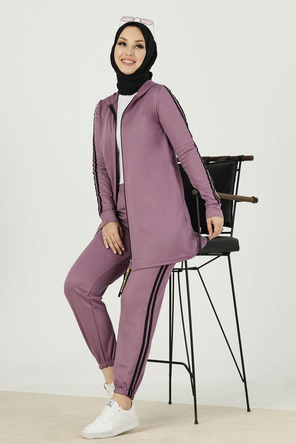 Tunik Pantolon Lila - 11049