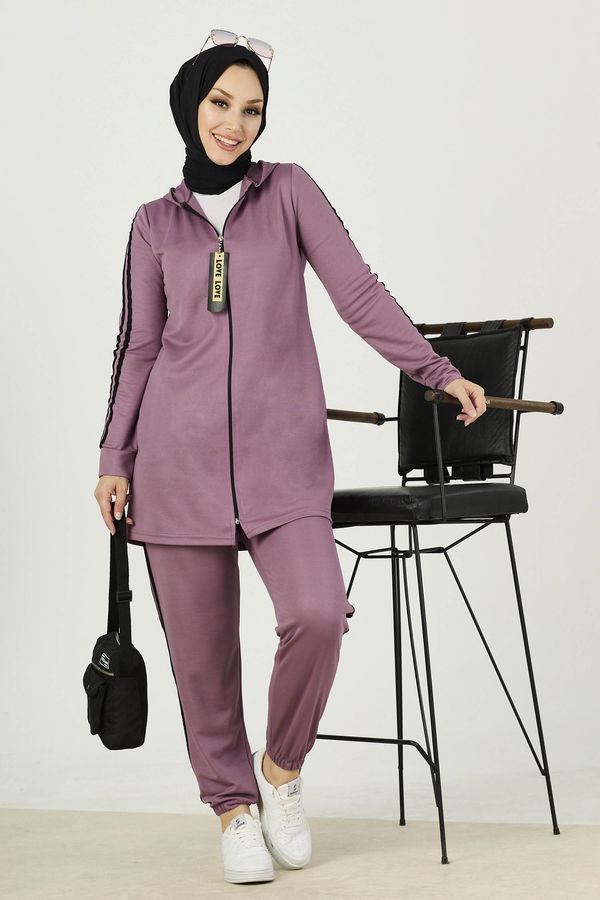 Tunik Pantolon Lila - 11049