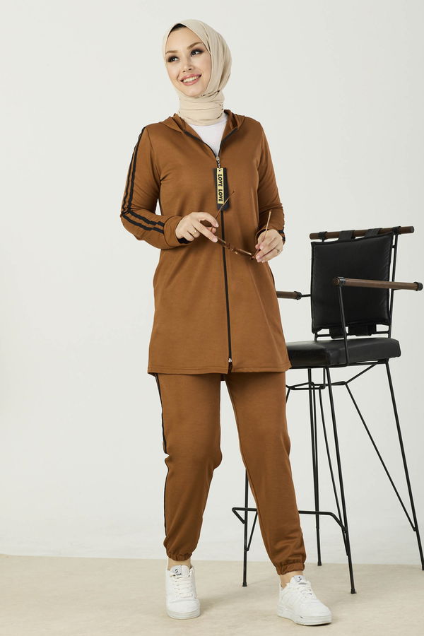 Tunik Pantolon Taba - 11049