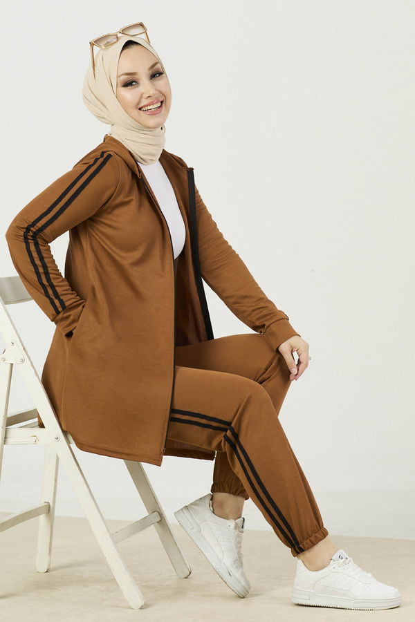 Tunik Pantolon Taba - 11049