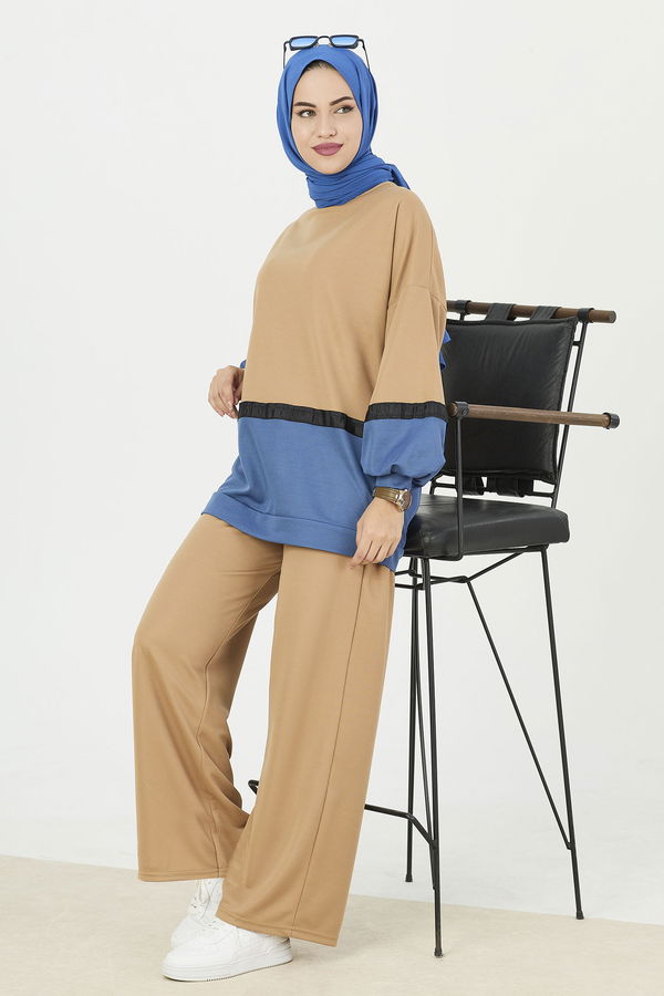 Tunik Pantolon Mavi - 11059