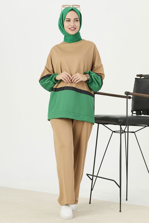 Tunik Pantolon Yeşil - 11059