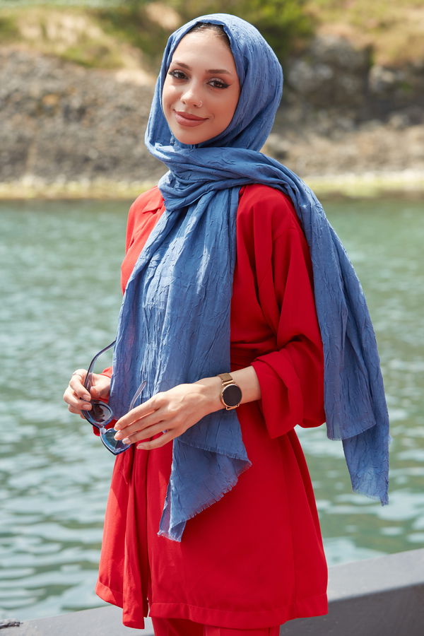 Şal Mavi - 21064 MAVİ
