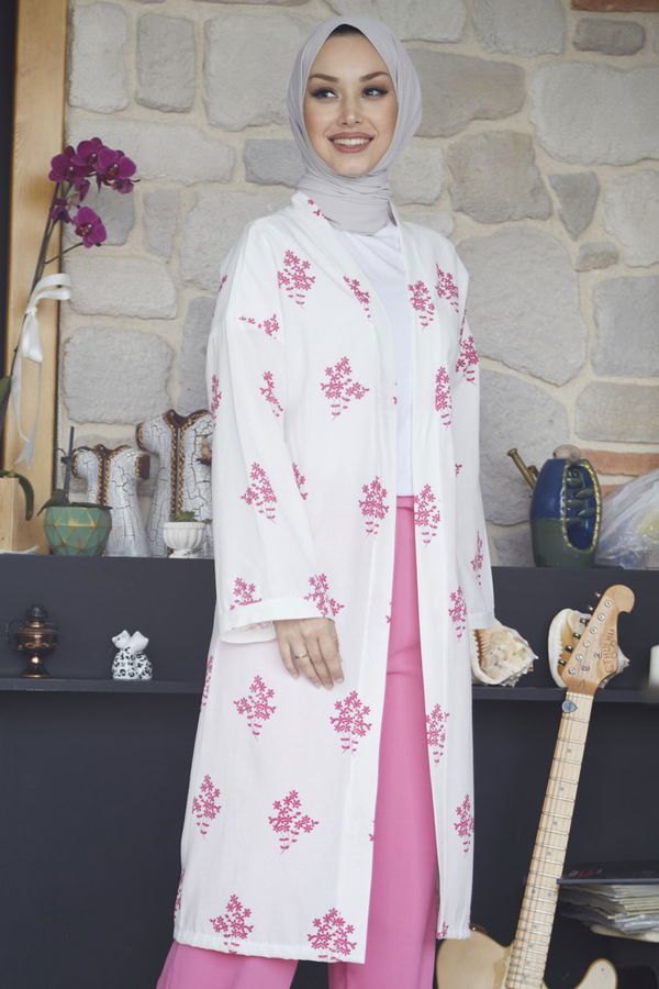 kimono Fuşya - 21068 FUŞYA