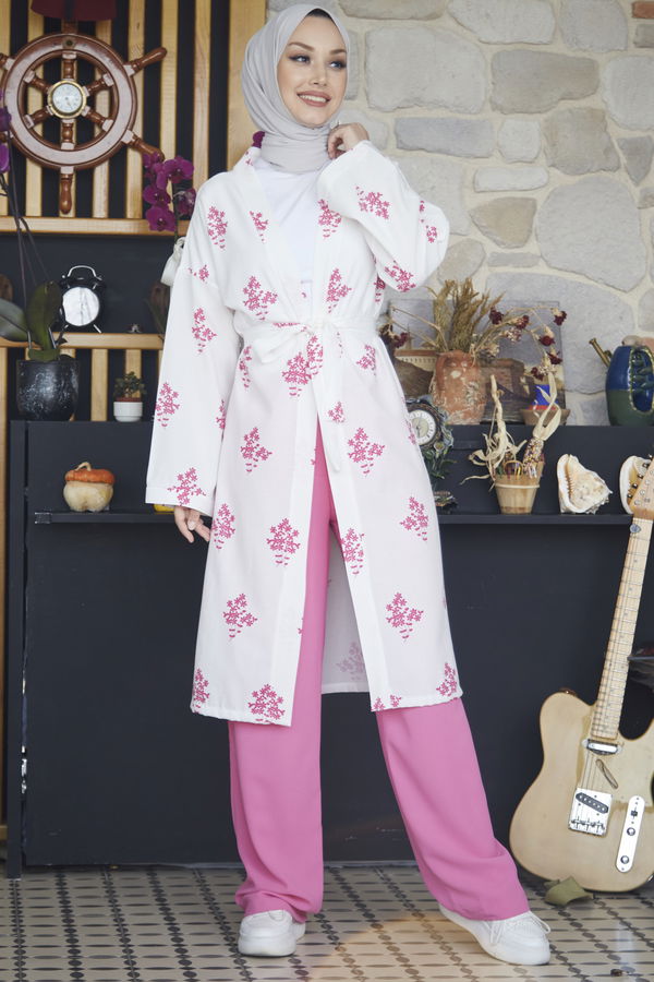 kimono Fuşya - 21068 FUŞYA