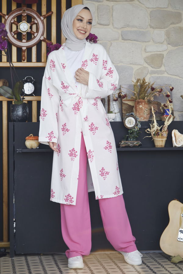 kimono Fuşya - 21068 FUŞYA