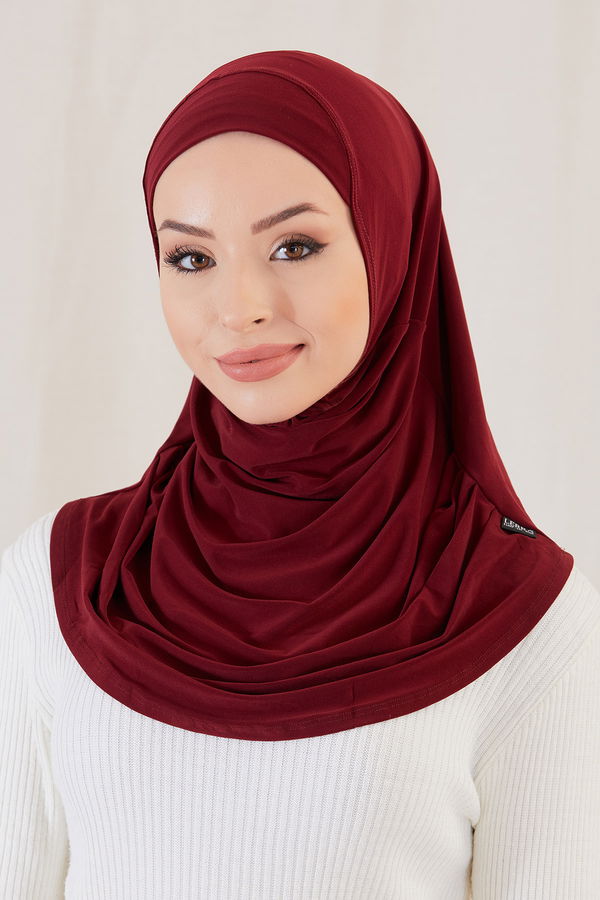 PILELI HIJAB BONE Bordo - 20810 BORDO