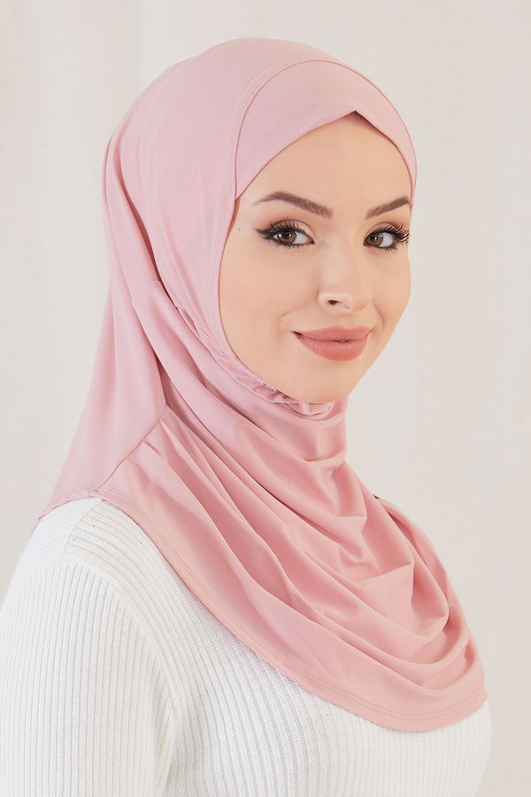 PILELI HIJAB BONE Pembe - 20810 PEMBE