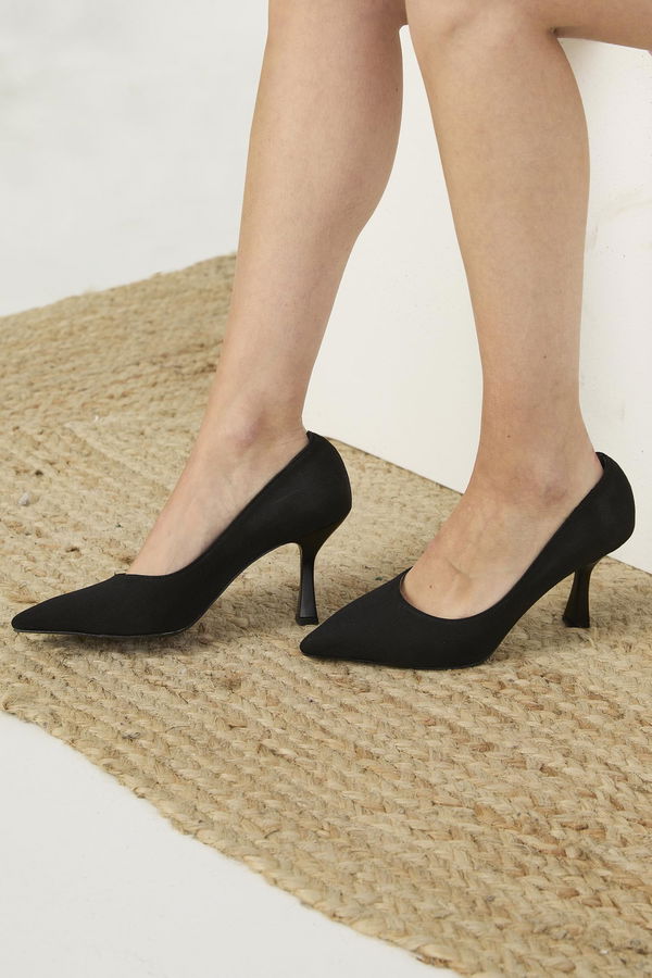 Kadın Siyah Stiletto - 21695
