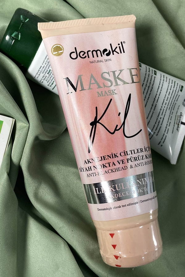 çok Renkli DERMOKİL Siyah Nokta ve Pürüz Karşıtı Yüz Kil Maskesi 75 ml - 21744