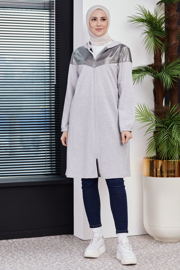 GARNILI TUNIK Gri - 3555