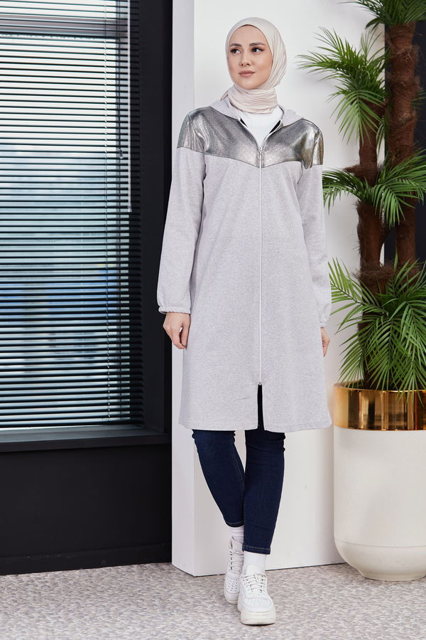 GARNILI TUNIK Gri - 3555
