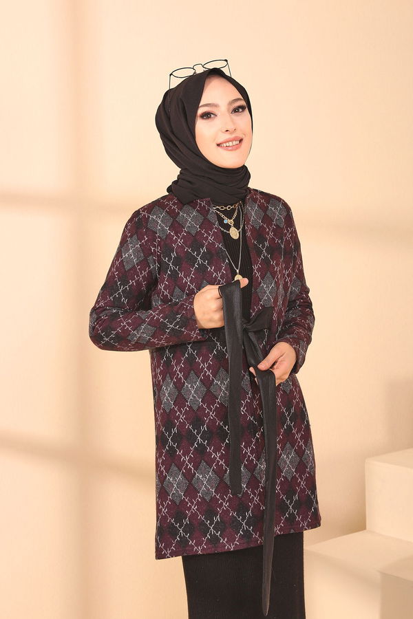 3339 CEKET - Siyah Mürdüm - 46 Siyah - 3339 SİYAH