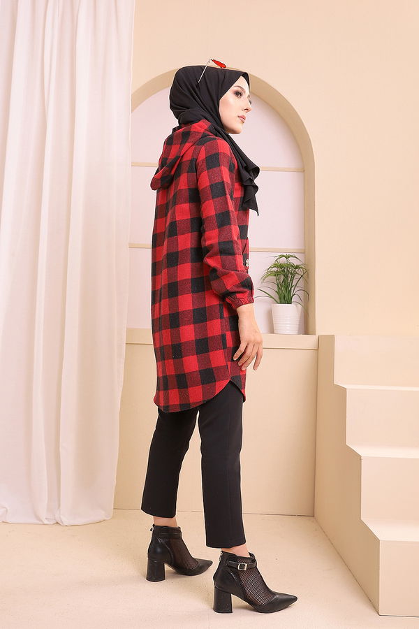 3346 TUNIK Kırmızı - 3346 Kırmızı