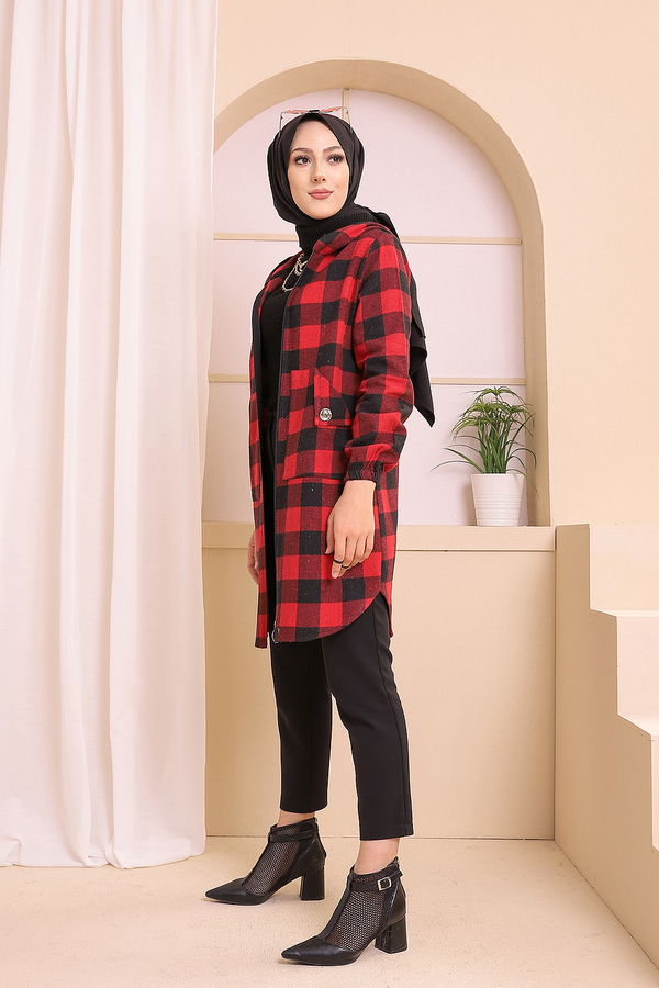 3346 TUNIK Kırmızı - 3346 Kırmızı