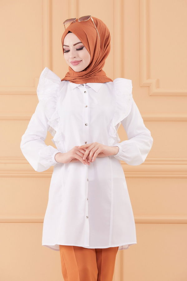 TUNIK Beyaz - 3651